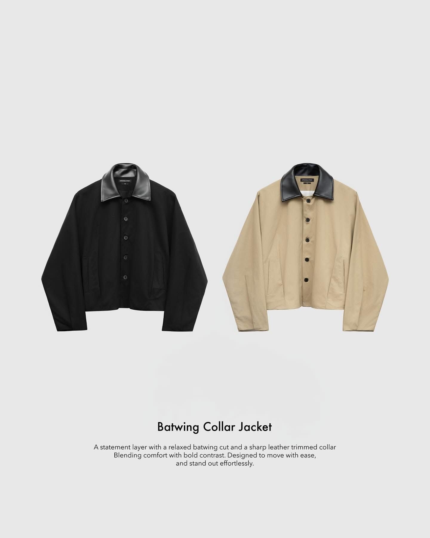 Hypnotism Batwing Collar Jacket
