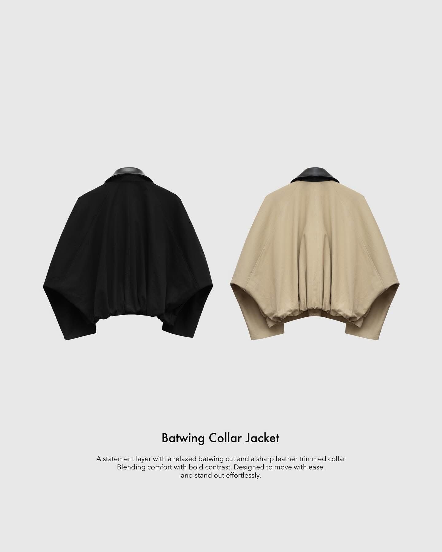 Hypnotism Batwing Collar Jacket