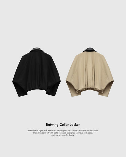 Hypnotism Batwing Collar Jacket