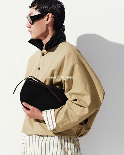 Hypnotism Batwing Collar Jacket