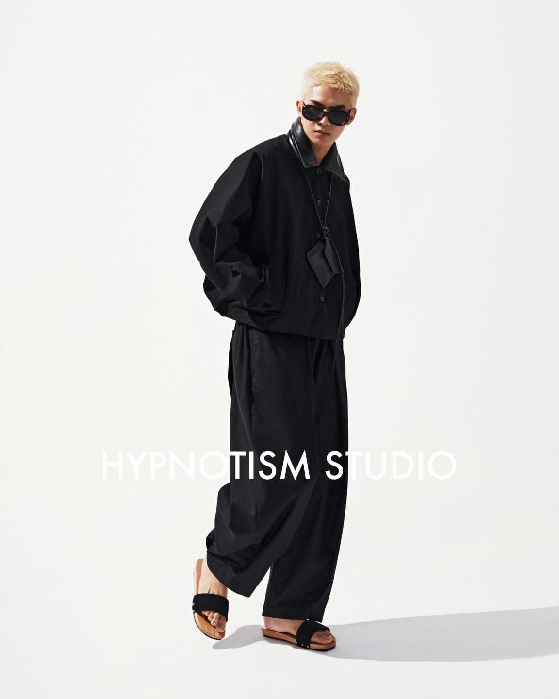 Hypnotism Batwing Collar Jacket