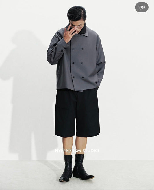 Hypnotism Bermuda Flap Shorts