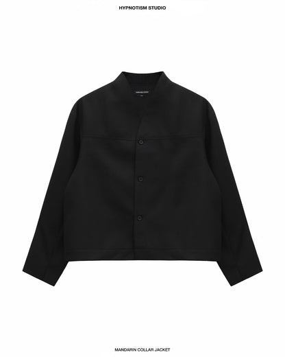 Hypnotism Mandarin Collar Jacket