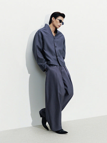 Hypnotism Mandarin Collar Jacket