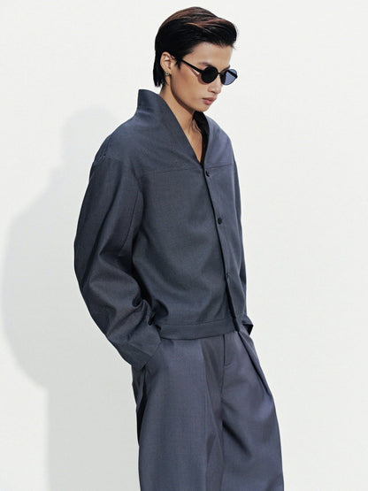 Hypnotism Mandarin Collar Jacket