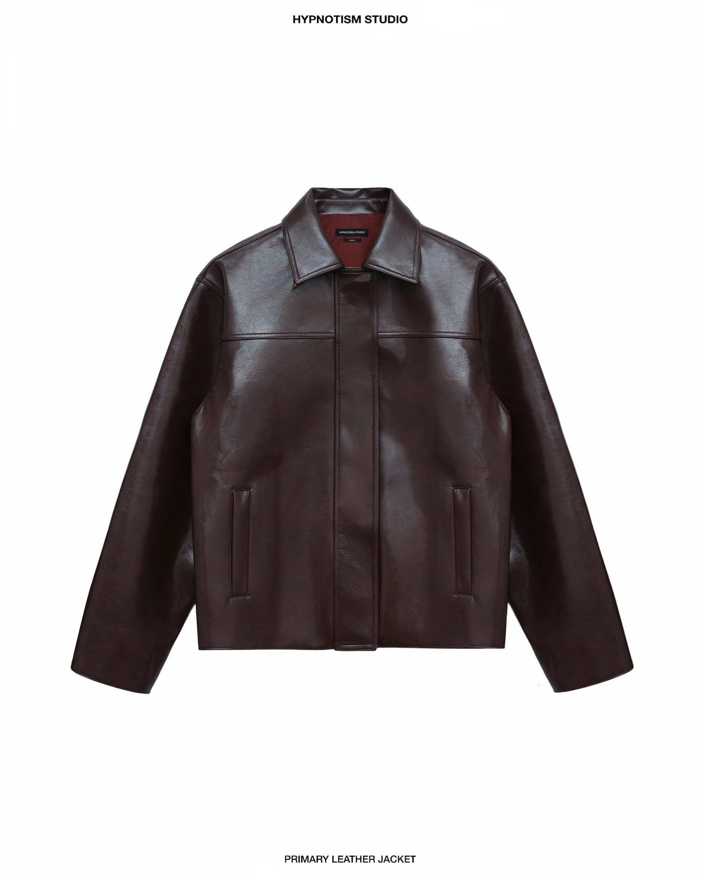 Hypnotism Primary Leather Jacket