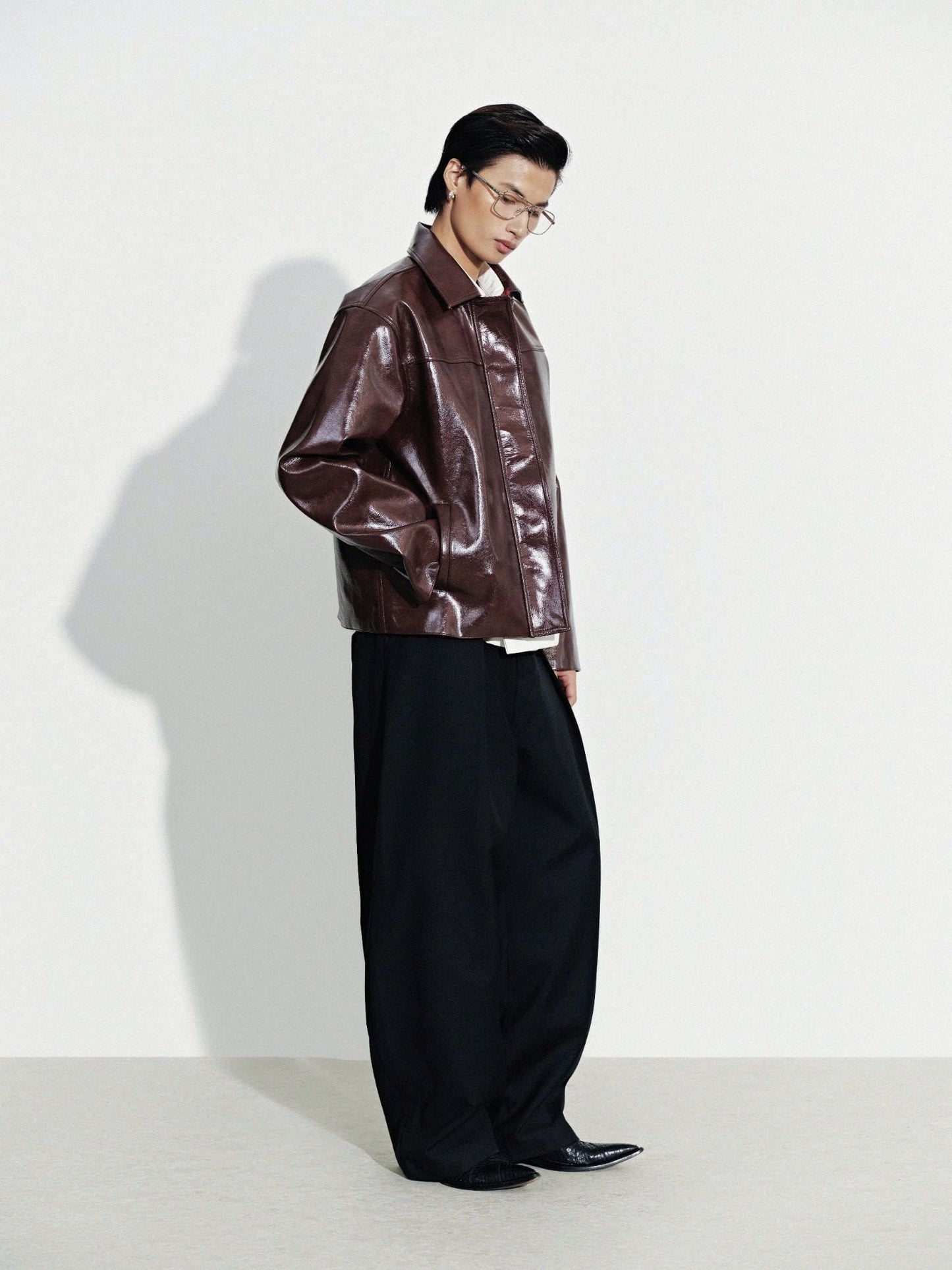 Hypnotism Primary Leather Jacket