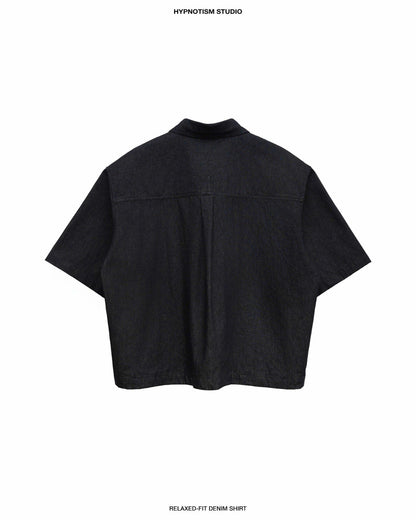 Hypnotism Relax Fit Denim Shirt