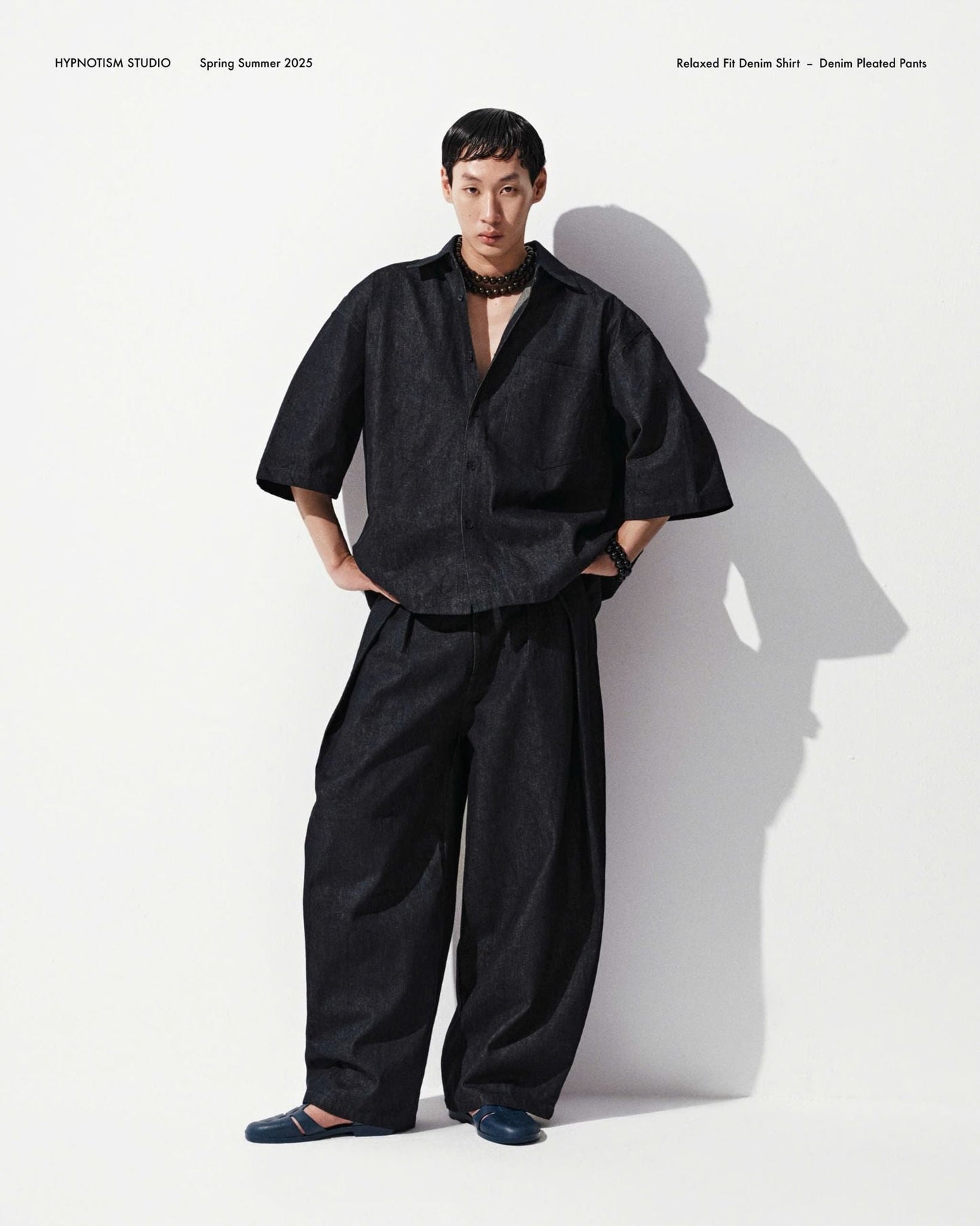 Hypnotism Relax Fit Denim Shirt