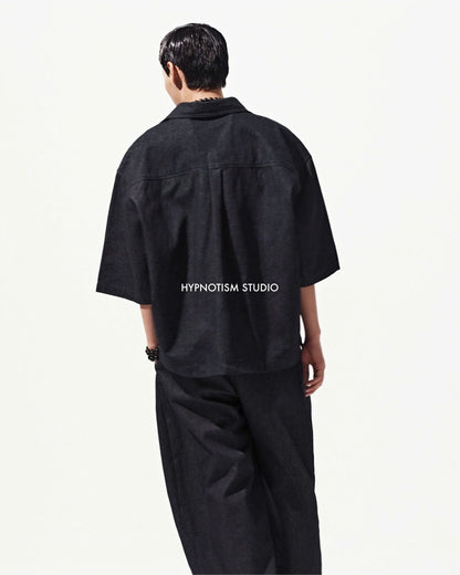 Hypnotism Relax Fit Denim Shirt