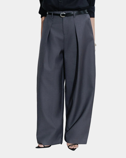Hypnotism Relaxed Pleated Trousers