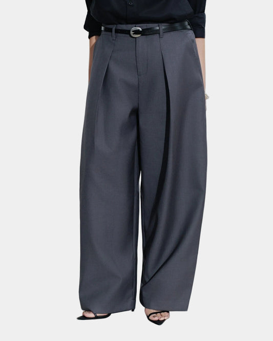 Hypnotism Relaxed Pleated Trousers
