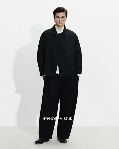Hypnotism Relaxed Pleated Trousers