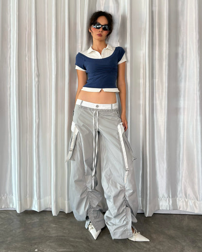 Aiai Studio Lynx Parachute Cargo Pants