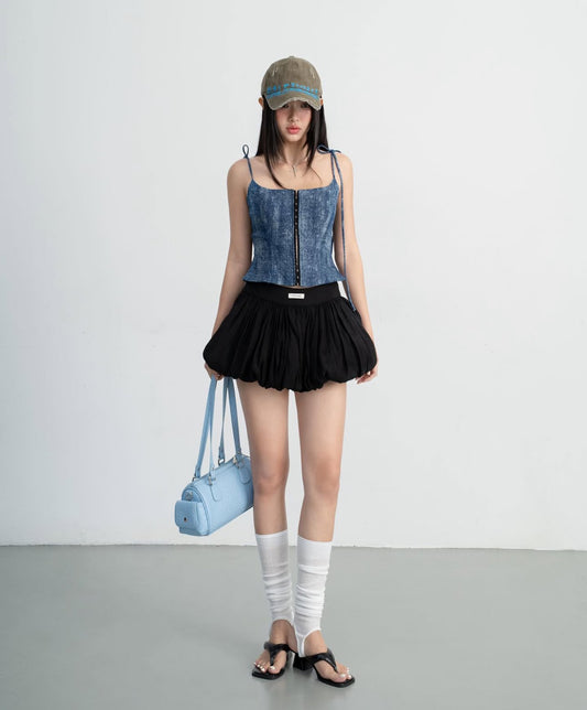 Hoo Design Pụmpkin skirt (Pre order)