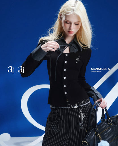 Aiai Studio "Ledi" Collar Cardigan (Pre-order)