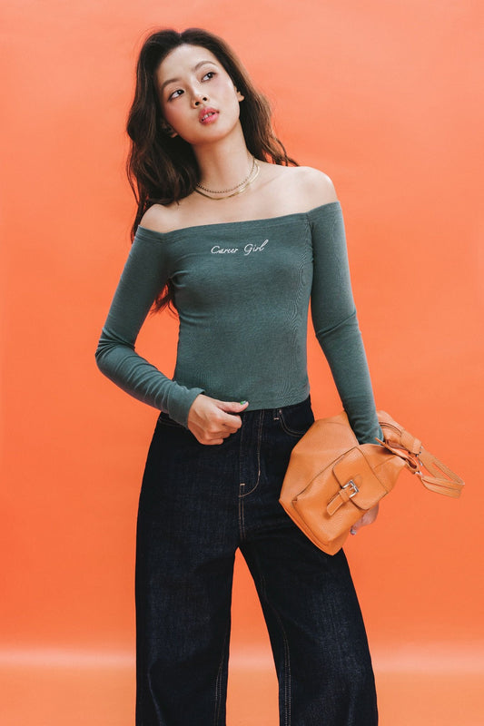 Libe Indigo High Waist Straight Leg Jeans (Pre-order)