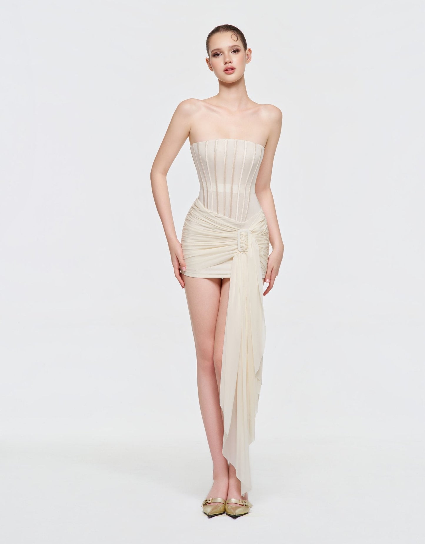 Eminist Ivoru Muse Corset Dress