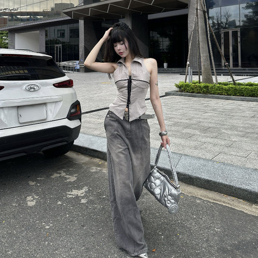 Aiai Studio Ivy Halter Top