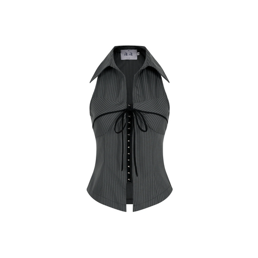 Aiai Studio Ivy Halter Top (Pre-order) - Em Clothing