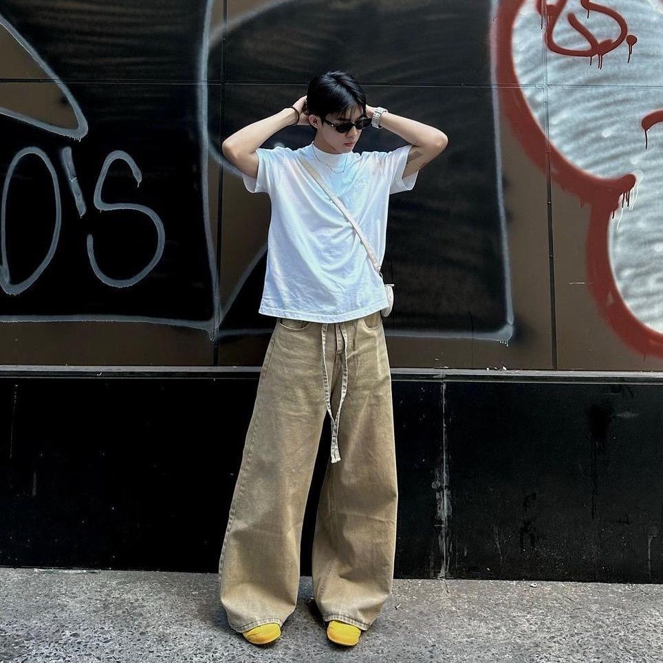 WHOSE Jeans Loose Pleat