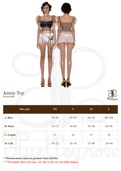 Huelleyrose Jennie Top (Pre-order)