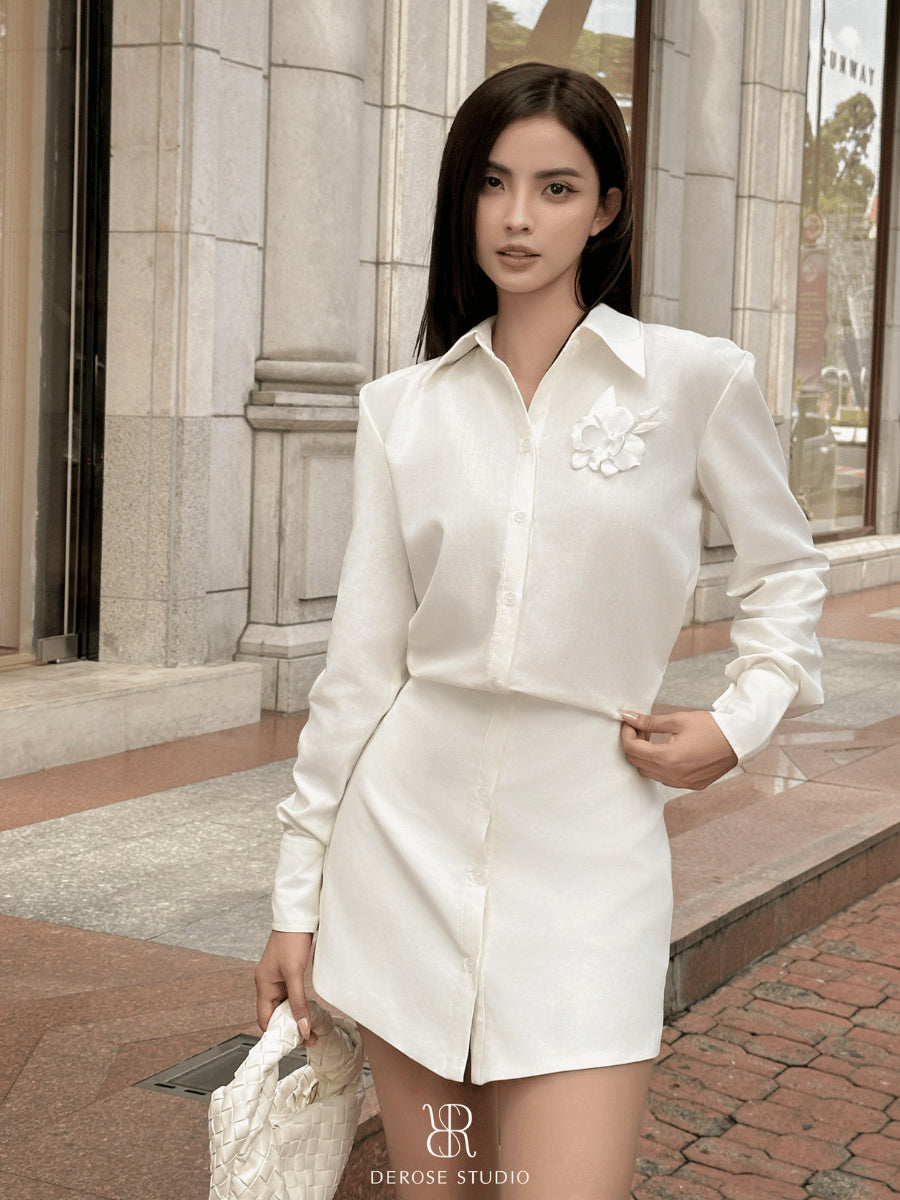 Derose Jesse Shirt Dress (Pre-order)