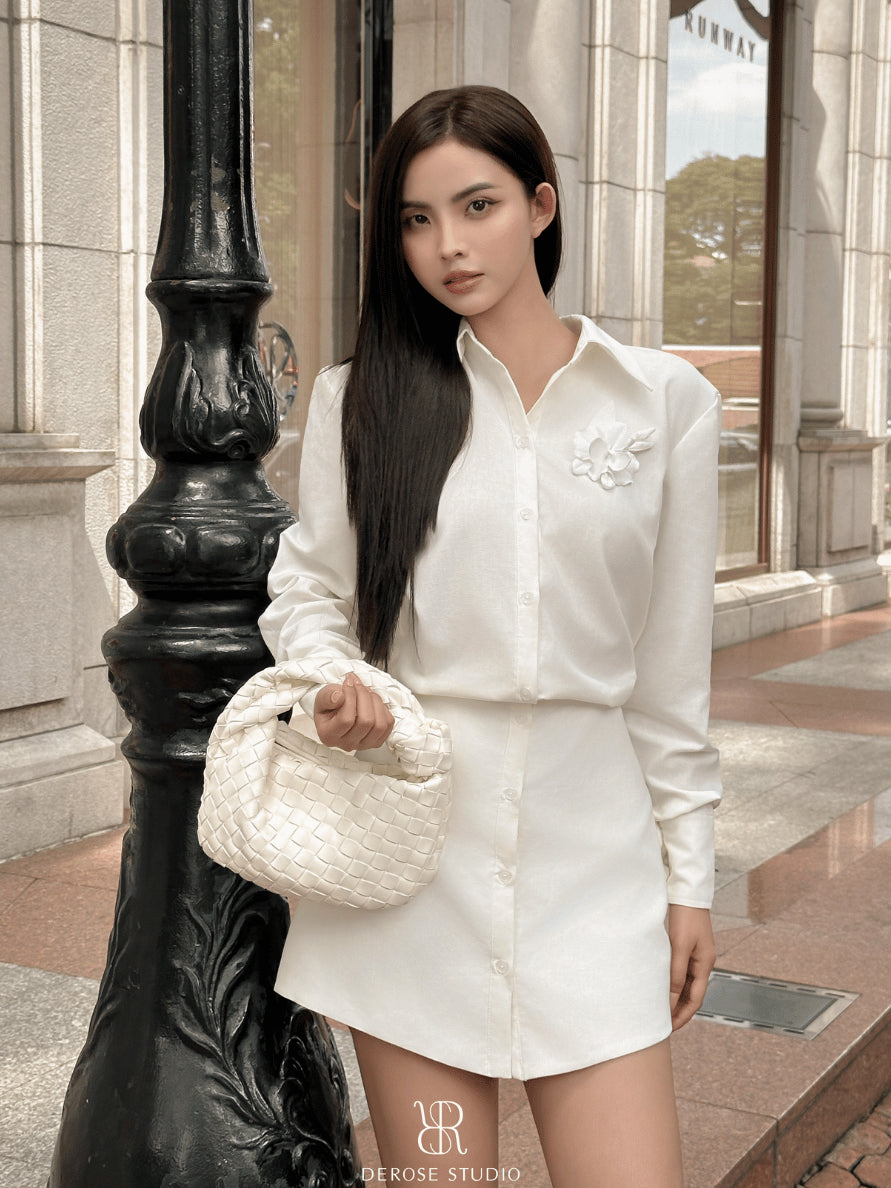 Derose Jesse Shirt Dress (Pre-order)
