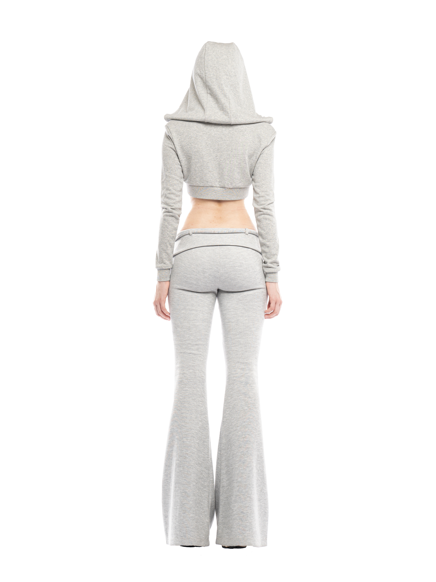 Huelleyrose Jolie Cropped Zip Hoodie (Pre-order)