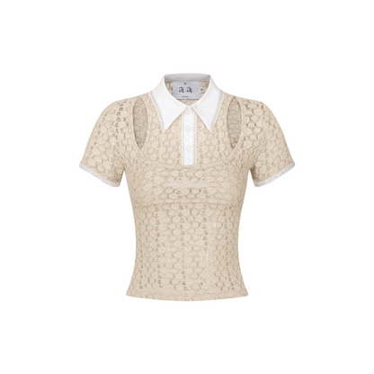 Aiai Studio Josie Polo Shirt (Pre-order) - Em Clothing