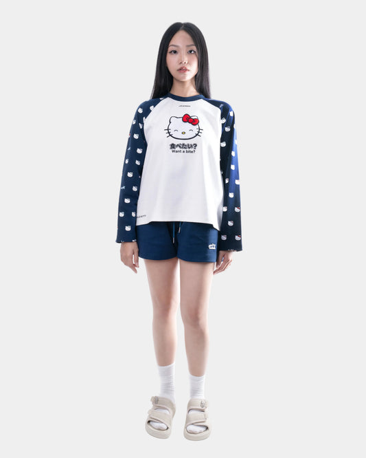 Levents Joy Icon Heavyweight Raglan Long Sleeve Boxy Tee