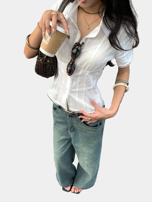 Mieufashionista Kamie Straight Jeans