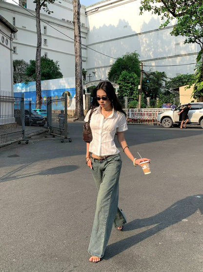 Mieufashionista Kamie Straight Jeans