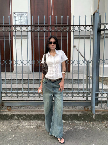 Mieufashionista Kamie Straight Jeans