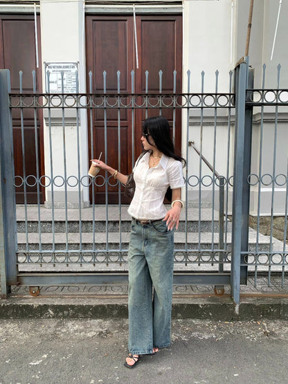 Mieufashionista Kamie Straight Jeans