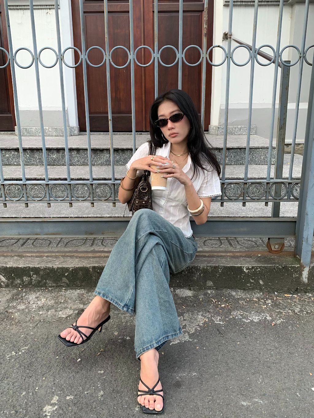 Mieufashionista Kamie Straight Jeans
