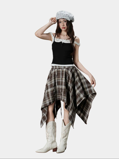 Crispuscloset Karina Midi Skirt