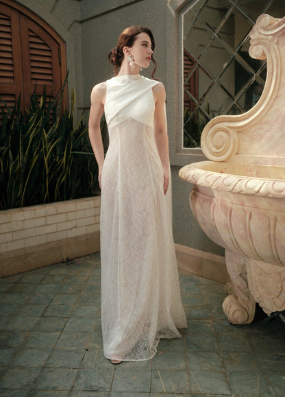 Kisserine Helena Dress - White