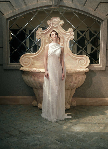 Kisserine Helena Dress - White