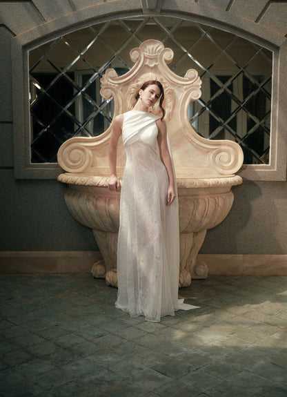 Kisserine Helena Dress - White