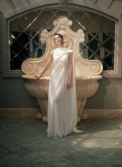 Kisserine Helena Dress - White