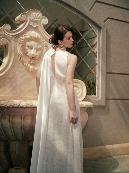 Kisserine Helena Dress - White