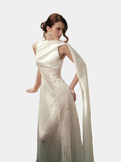 Kisserine Helena Dress - White