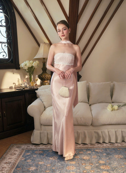 Kisserine Rosalia Dress - Coral Pink