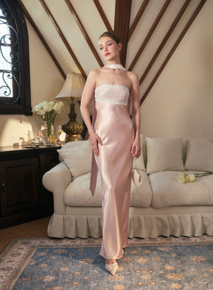 Kisserine Rosalia Dress - Coral Pink