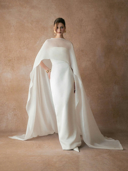 Kisserine Mivora Gown - White