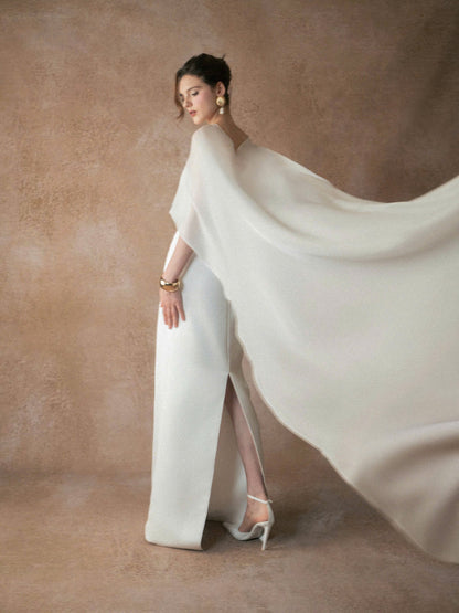 Kisserine Mivora Gown - White