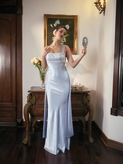 Kisserine Renaisee Dress - Baby Blue