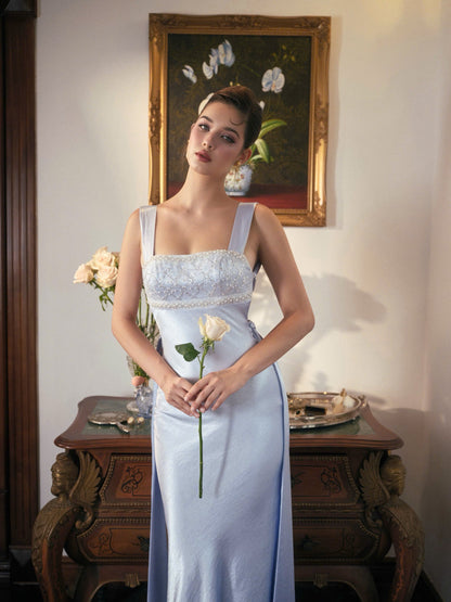 Kisserine Renaisee Dress - Baby Blue