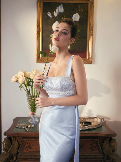 Kisserine Renaisee Dress - Baby Blue